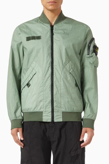 Bomber Jacket in Nylon