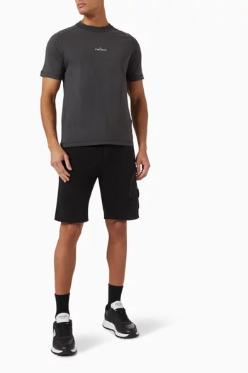 Logo Shorts in Cotton-fleece