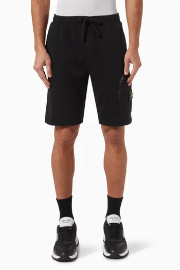 Logo Shorts in Cotton-fleece