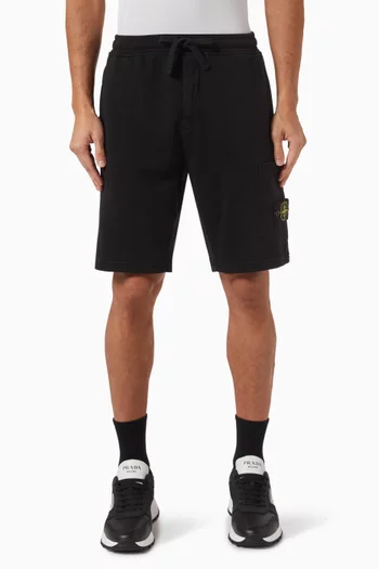 Logo Shorts in Cotton-fleece