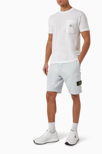 Logo Shorts in Cotton-fleece
