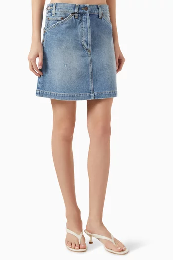 Mini Skirt in Denim