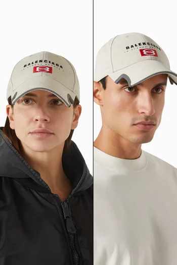 Unisex Logo Cap in Cotton