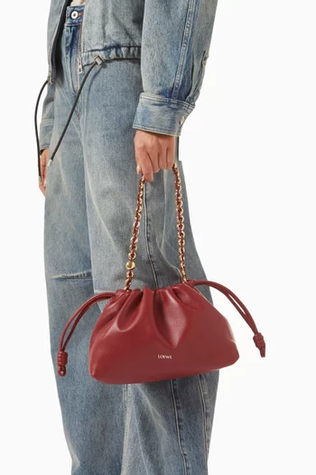 Medium Flamenco Bag in Nappa Lambskin