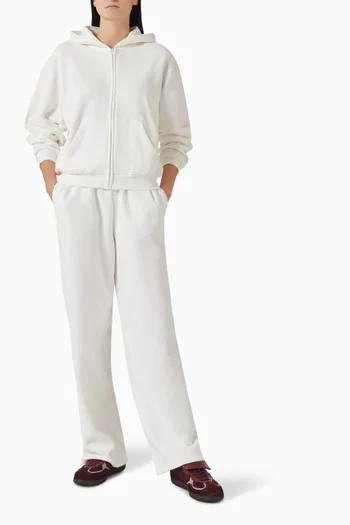 Cotton Fleece Classic Straight Leg Pants