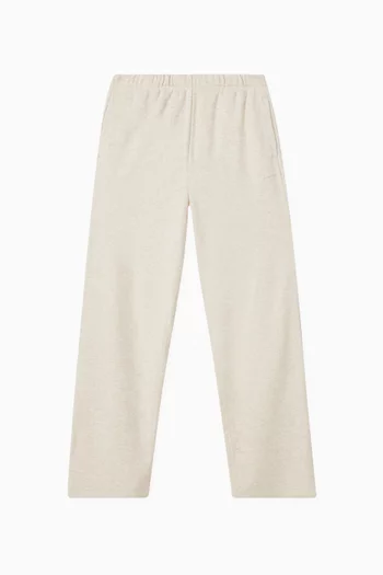 Cotton Fleece Classic Straight Leg Pants