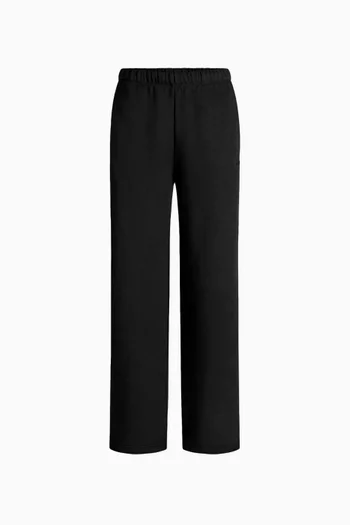 Cotton Fleece Classic Straight Leg Pants