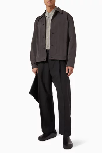 Numa Overshirt in Technical Cotton