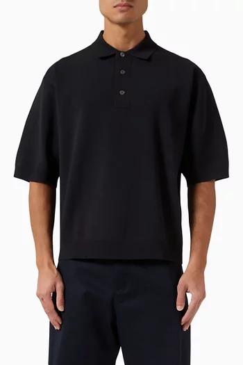 Rico Polo Shirt in Bonded-viscose