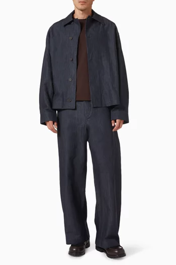Rick Overshirt in Wool-blend