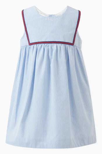 Baby Sleeveless Dress in Cotton
