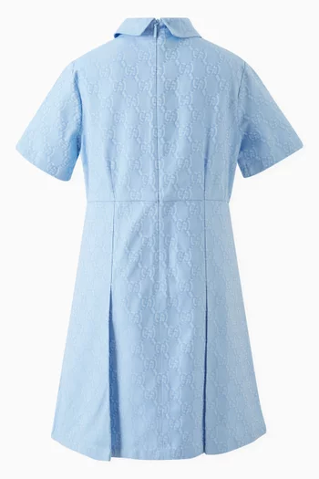 GG Shirt Dress in Cotton