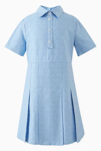 GG Shirt Dress in Cotton