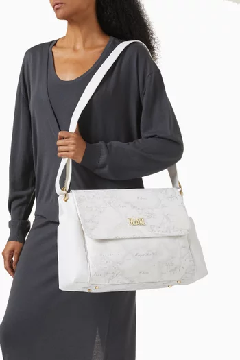 Geo Map Changing Bag
