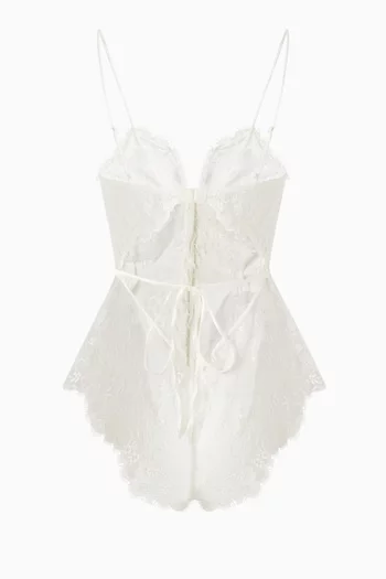 Ultra Fine Lace Teddy