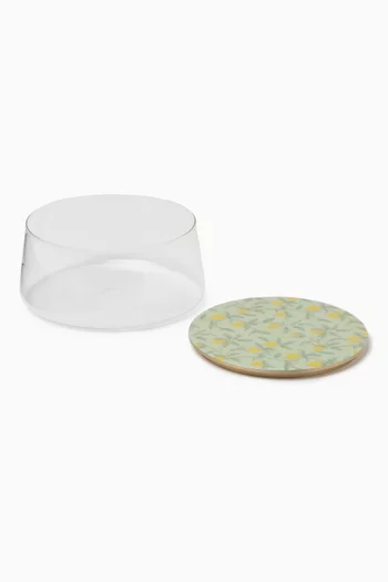 Lemon Canister in Glass