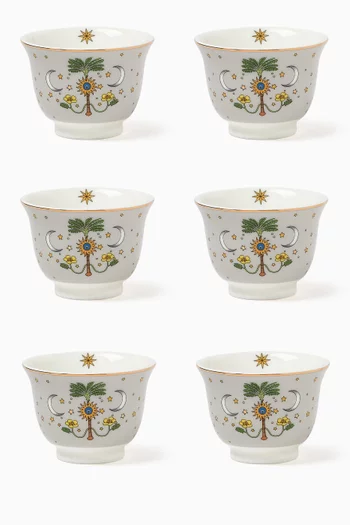 Nouri Chaffe Cups, Set of 6