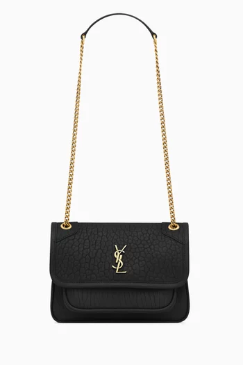 Mini Niki Crossbody Bag in Leather