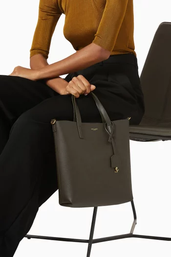 N/S Toy Shopping Bag in Leather