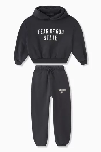 Logo Hoodie in Fleece