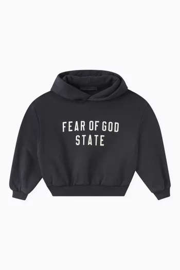 Logo Hoodie in Fleece