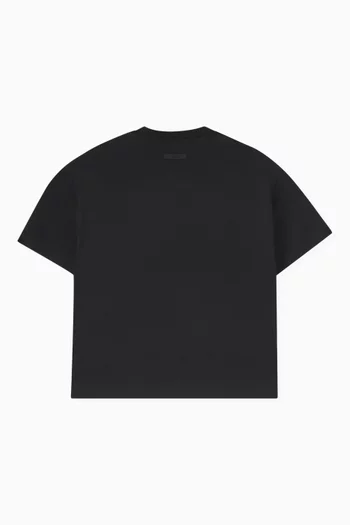Logo T-shirt in Cotton Jersey
