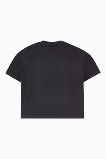 University Logo Graphic T-shirt in Cotton