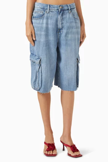 Cargo Shorts in Denim