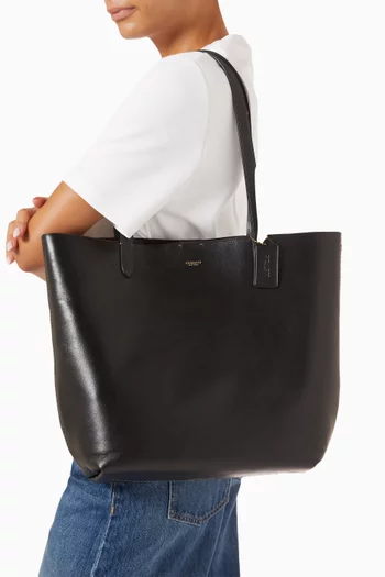Manhattan Tote Bag in Leather