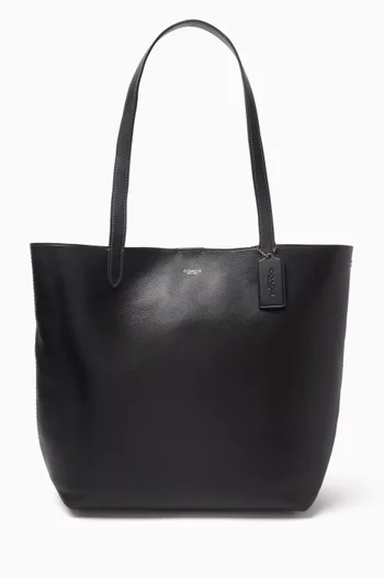 Manhattan Tote Bag in Leather