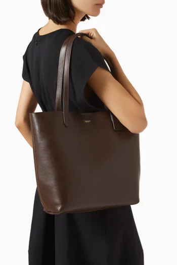 Manhattan Tote Bag in Leather