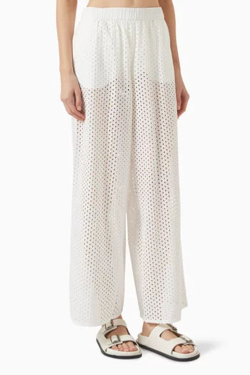 Eyelet Delaney Pants