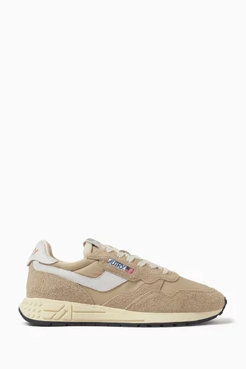 Reelwind Low-top Sneakers in Suede & Nylon