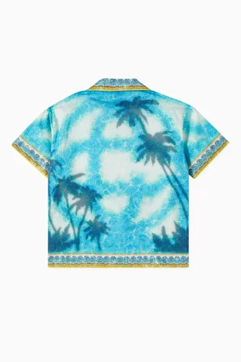 Cuban Print Shirt in Cotton