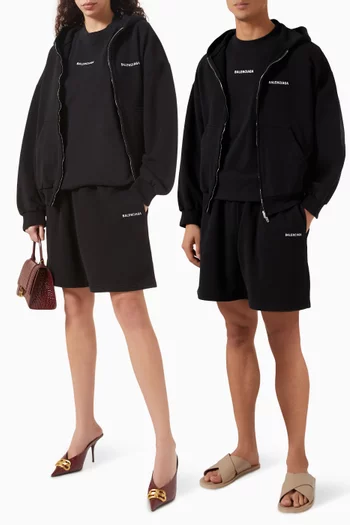 Unisex Logo Shorts in Fleece