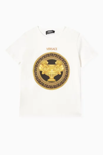 Logo Print T-shirt in Cotton