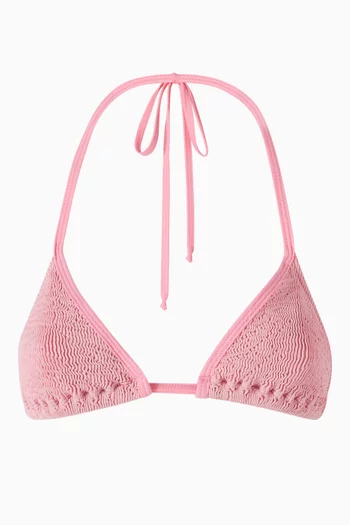 Bow Triangle Bikini Top