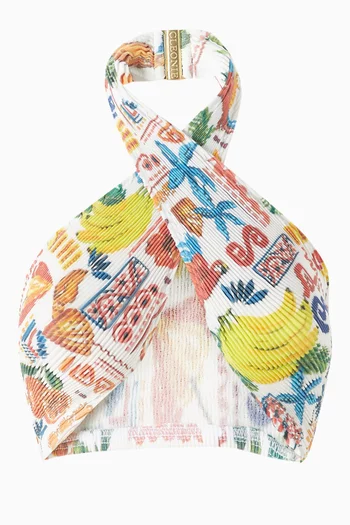 Willow Kini Bikini Top in Stretch Nylon