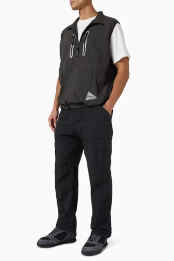 x and wander Vest in Brushed Nylon