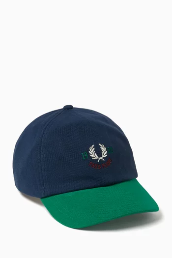 1952 Graphic Cap in Cotton Piqué
