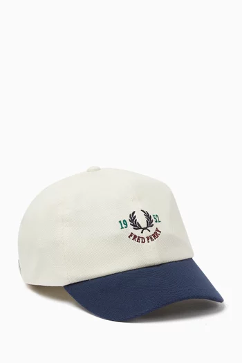 1952 Graphic Cap in Cotton Piqué