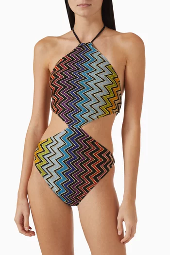 Cut-out One-piece Swimsuit