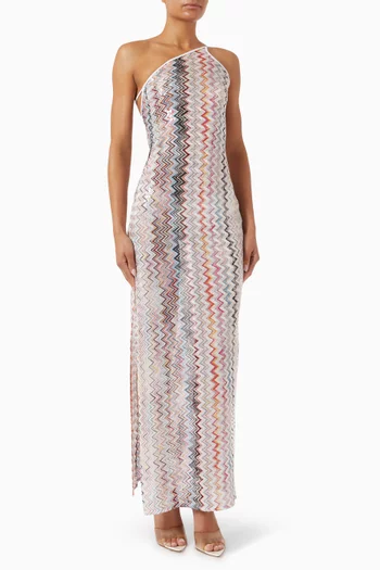 One-shoulder Cover-up Dress