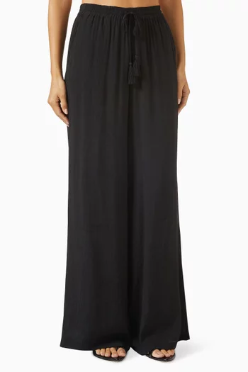 Tahiti Drawstring Pants in Viscose-blend