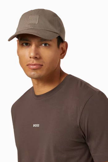 Derrel Baseball Cap in Cotton-twill