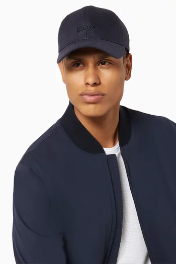 Zed Logo Cap in Linen