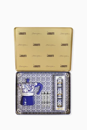 Blu Meditterraneo Moka Set