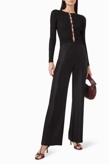 Mylo Beaded Top in Mesh