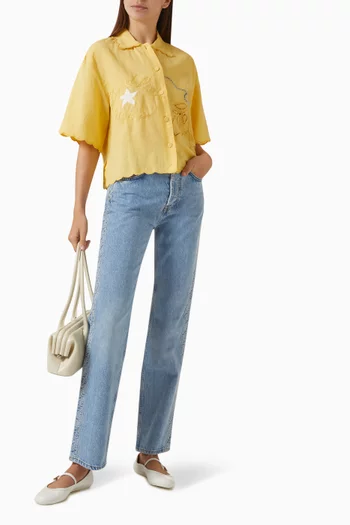 Palia Braided Jeans