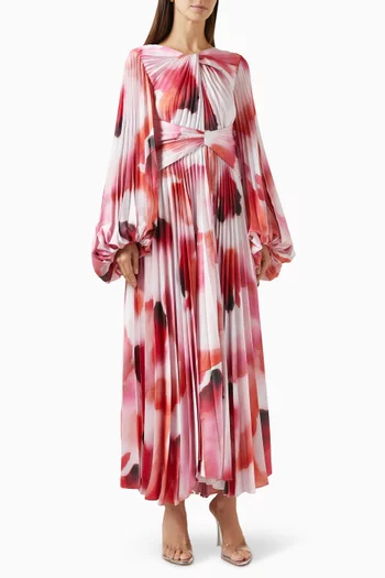 Dailley Pleated Midi Dress